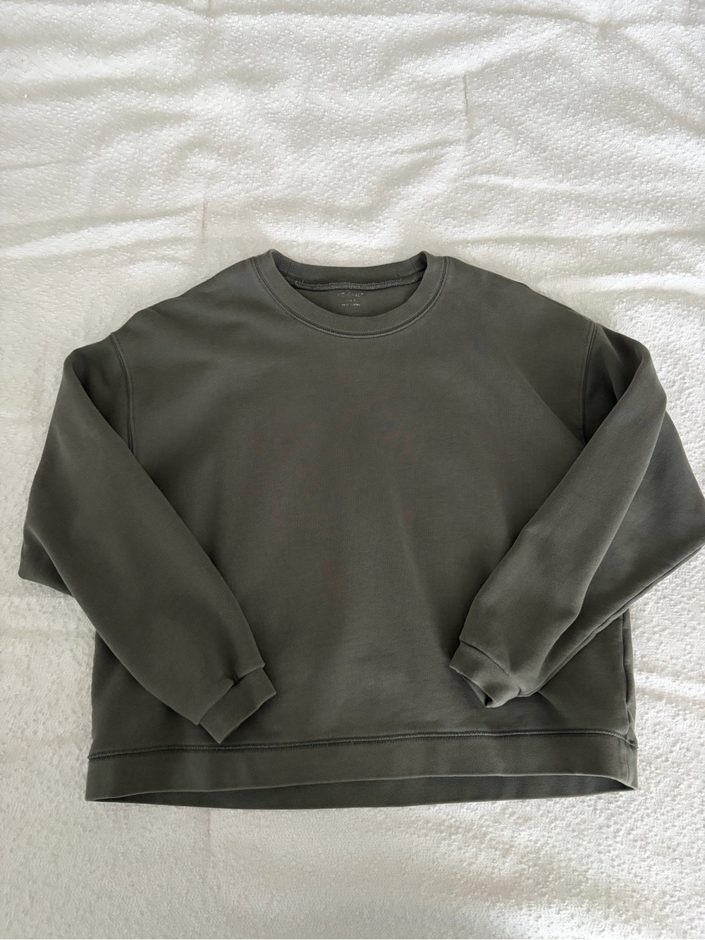 Madewell Re)sourced Cotton Swing Sweatshirt